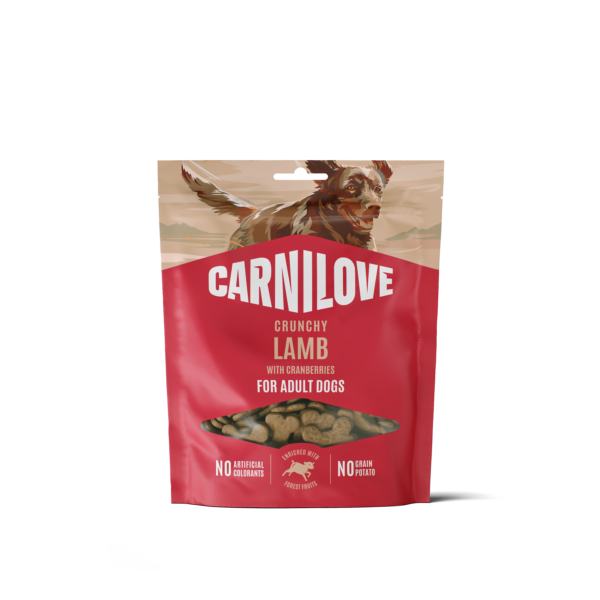 Carnilove Crunchy Snack Lamb & Cranberries With Fresh Meat - jagnięcina z żurawiną 200 g