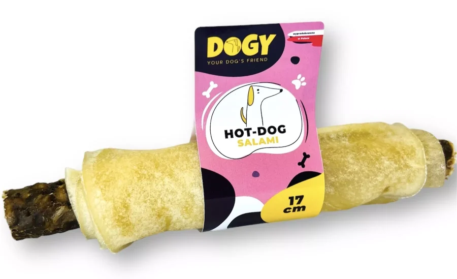 duży hot dog ze znaczek dogy