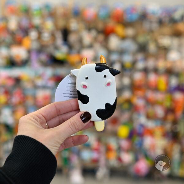 Toby's Choice ICE COW - Piszcząca zabawka dla psa w kształcie lodowej krówki