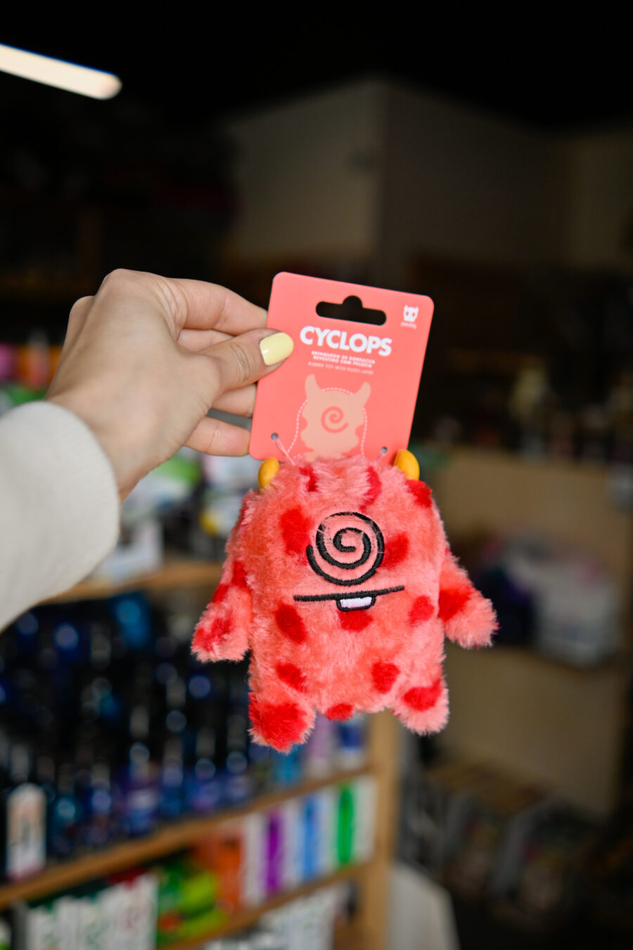 ZEE DOG ZABAWKA DLA PSA CYCLOPS - w środku zabawki twarda guma