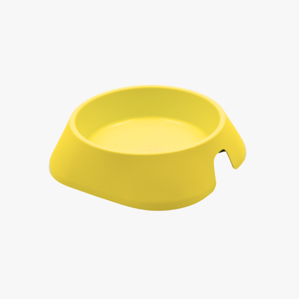 żółta elastyczna miska fiboo