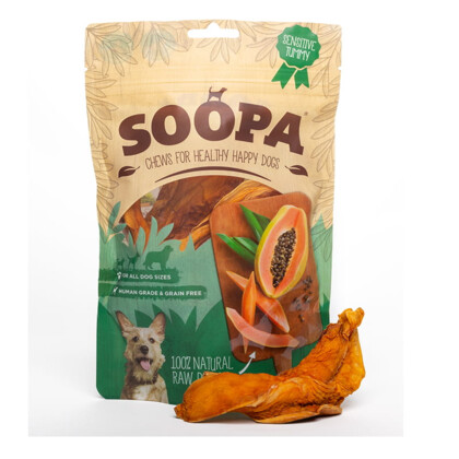 Przysmak dla psa Papaja SOOPA Chews (85g)