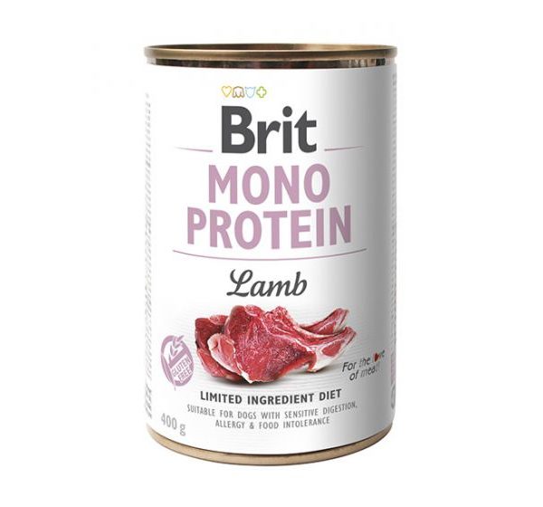 mono protein monoproteinowa karma lamb jagnięcina brit