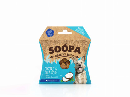 SOOPA Healthy Bites dla psa – Kokos i Nasiona Chia (50g)