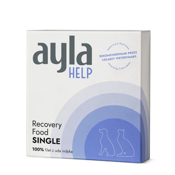 ayla help recovery food single filet z uda indyka liofilizowany dla psa