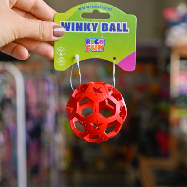 RECOFUN Winky Ball S red ażurowa
