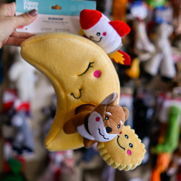 ZIPPYPAWS PLUSZOWA NORKA KSIĘŻYC FRIENDS ZP1041 - zabawka węchowa