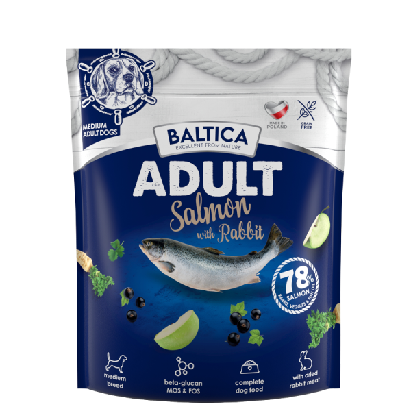 Baltica Adult Salmon with Rabbit M 1kg