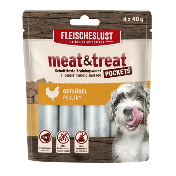 MEAT & TREAT 2.0 POULTRY 4X40G