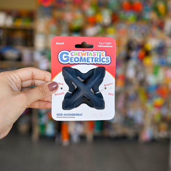 PDH ZABAWKA GUMOWA GEO-ASTRO ROLLY GRANATOWA 7 cm