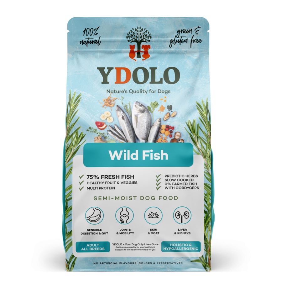 YDOLO Healthy Pure Wild Fish - ryby morskie karma półwilgotna dla psów 2,5 kg