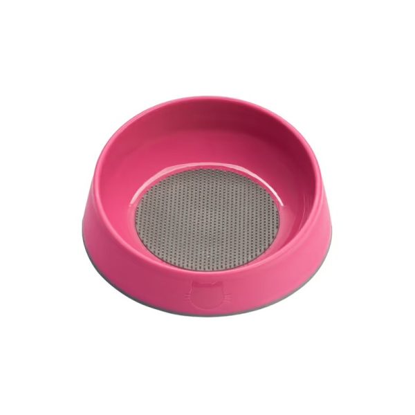Oh Bowl Cat 250ml - miska dla kota, dbająca o higienę jamy ustnej - Różowy