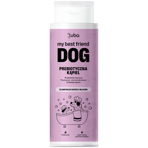 LUBA my best friend DOG szampon dla psa prebiotyczna kąpiel 400 ml