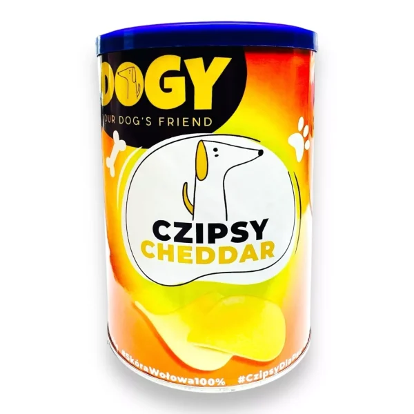 chipsy dla psa gryzak ser cheddar