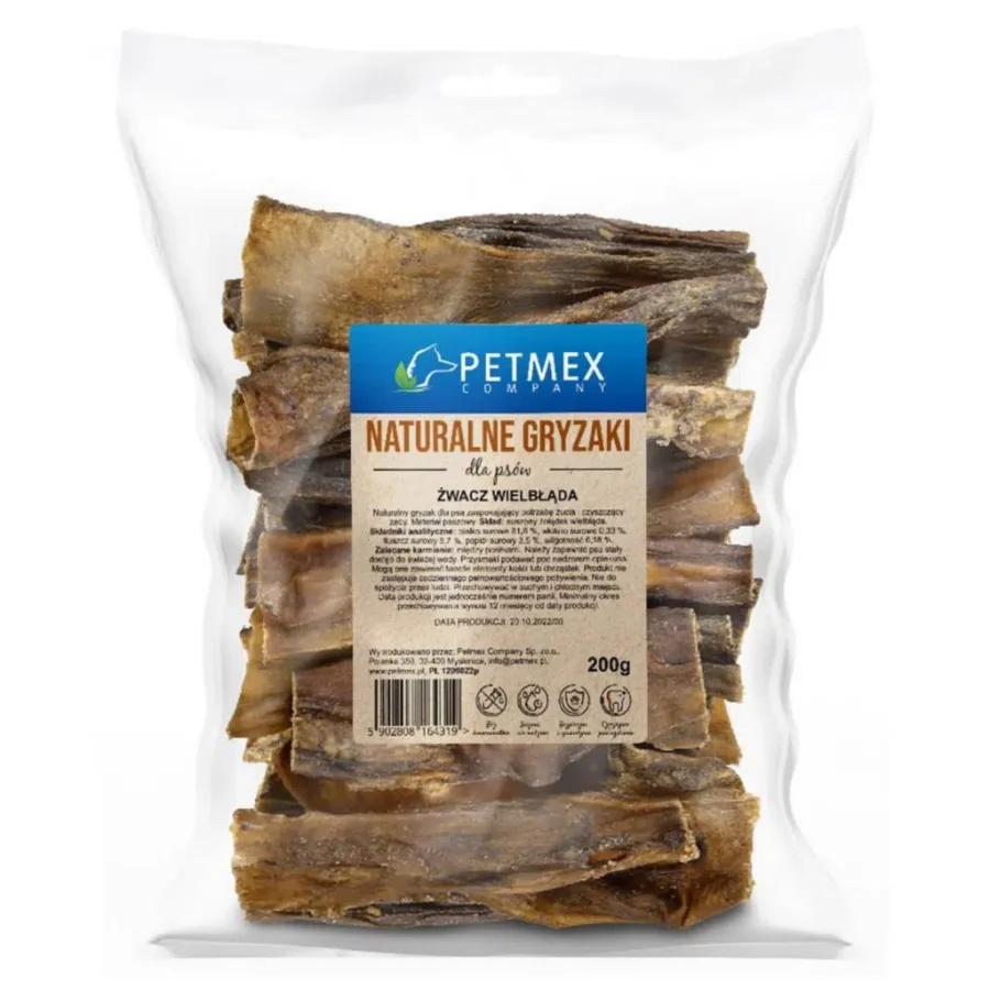 PETMEX Żwacz Wielbłąda 200g - naturalny gryzak