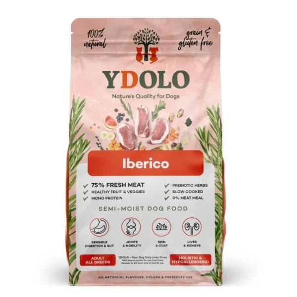 YDOLO Healthy Pure Iberico- wieprzowina- karma półwilgotna dla psa 2,5kg