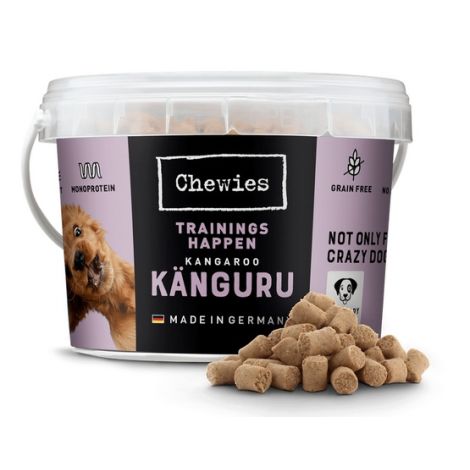 Chewies Trainings-Happen kangur monobiałkowe, bezzbożowe wiaderko 300g