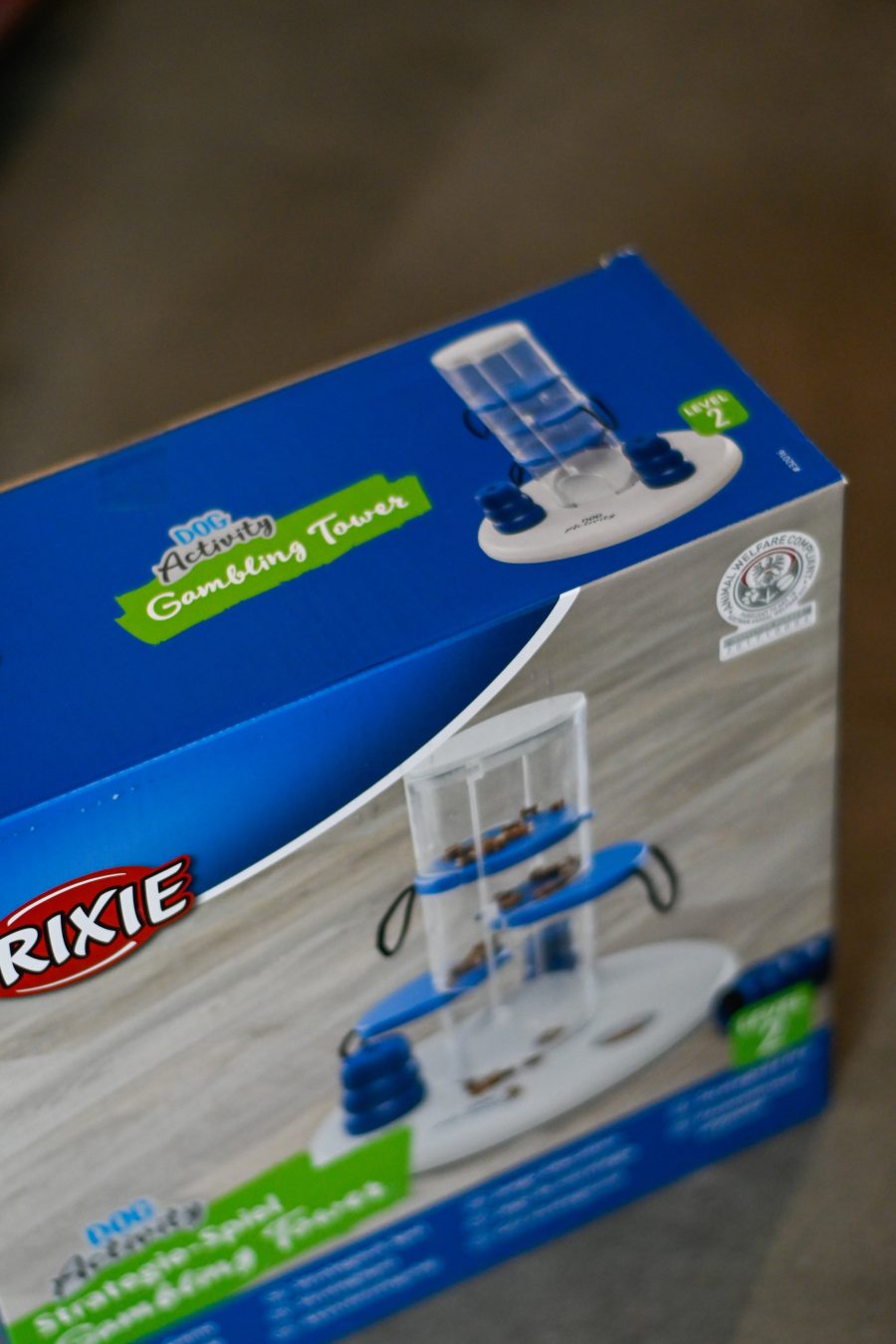 TRIXIE Dog Activity Gambling Tower - węchową, logiczna zabawka edukacyjna dla psa