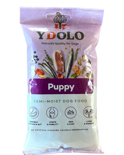 YDOLO Puppy - wieprzowina Iberico i ryby - karma półwilgotna dla szczeniąt 100g