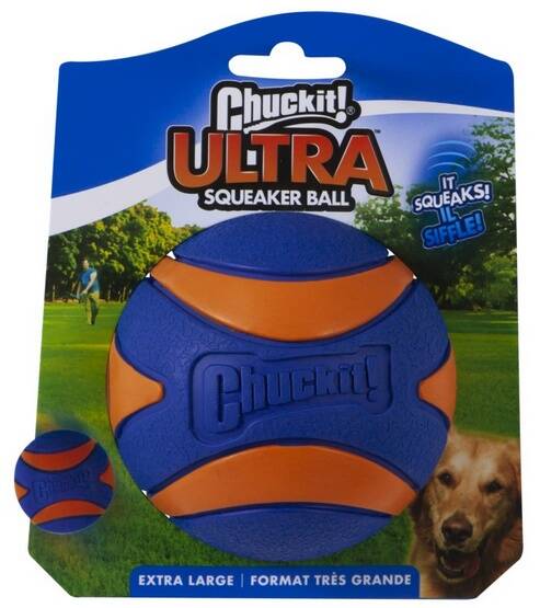 Chuckit! Piłka dla Psa z Piszczałką Ultra Squeaker Ball XL