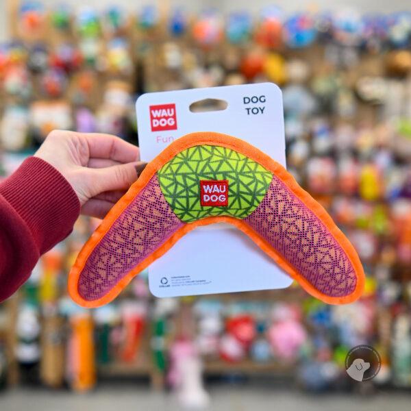 WAUDOG Fun zabawka dla psa różowy bumerang