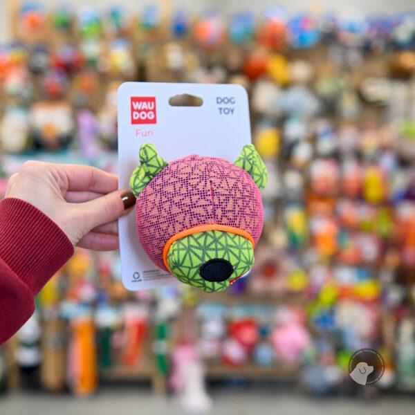 WAUDOG Fun zabawka dla psa różowy miś