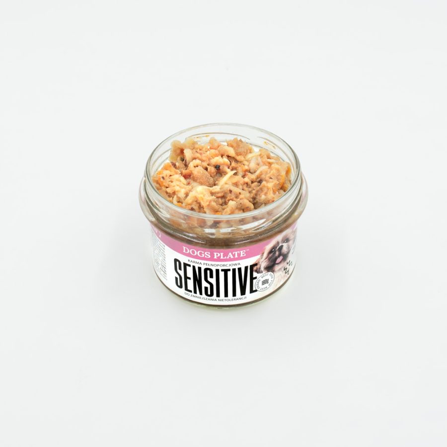 Dogs Plate Sensitive 180g - karma dla alergika