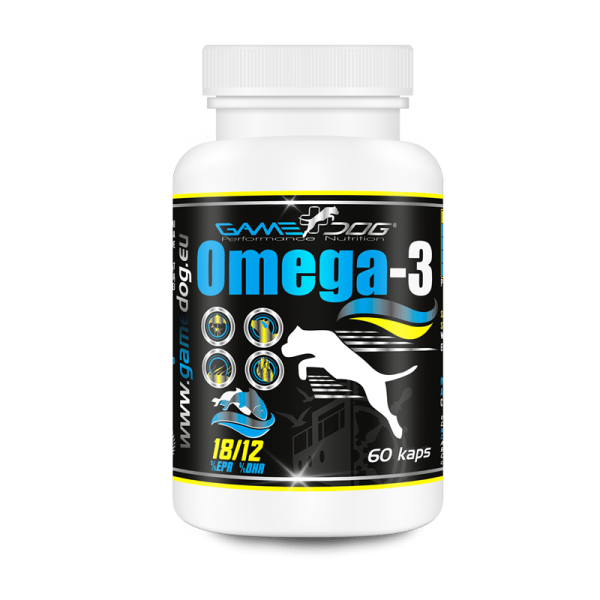 Game Dog Omega-3 - olej z ryb w kapsułkach 60 szt