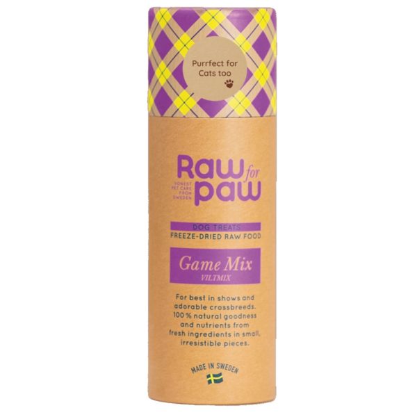 RAW for PAW WILD Game Mix - dziczyzna liofilizowane przysmaki (45g)