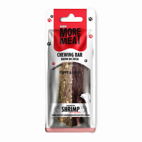 BUBA More Meat Baton z dodatkiem krewetki - gryzak 12 cm