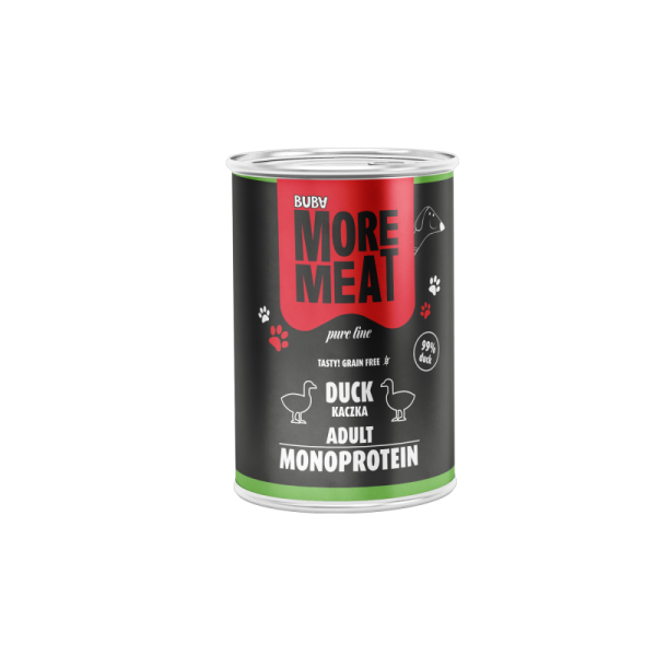 BUBA More Meat mono Pure 400g kaczka - karma mokra