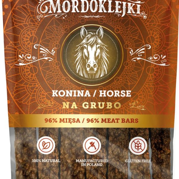 TRZYPSY MORDOKLEJKI NA GRUBO Z KONINY 80G