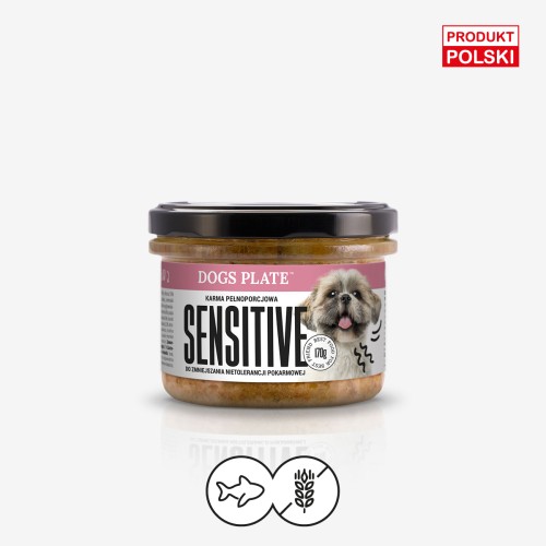 Dogs Plate Sensitive 180g - karma dla alergika