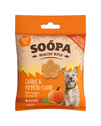 SOOPA Healthy Bites dla psa – Marchewka i Dynia (50g)