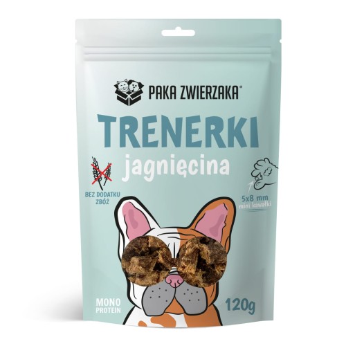 PAKA ZWIERZAKA Trenerki Jagnięcina 120g