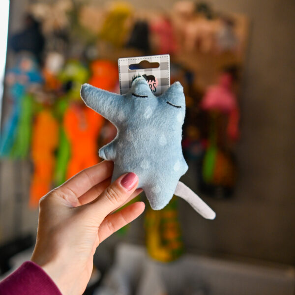 BARRY KING ZABAWKA PLUSZOWY LISEK BŁĘKIT 20x14 cm