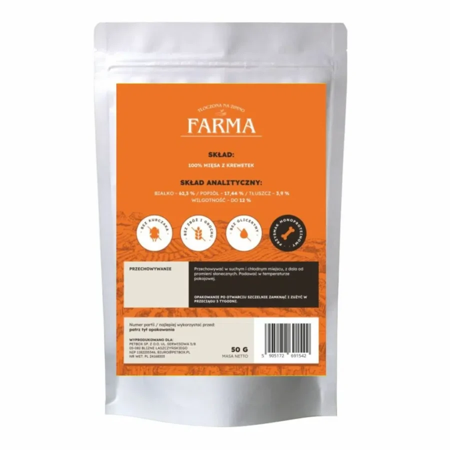 Farma - Przysmak Krewetki 50g