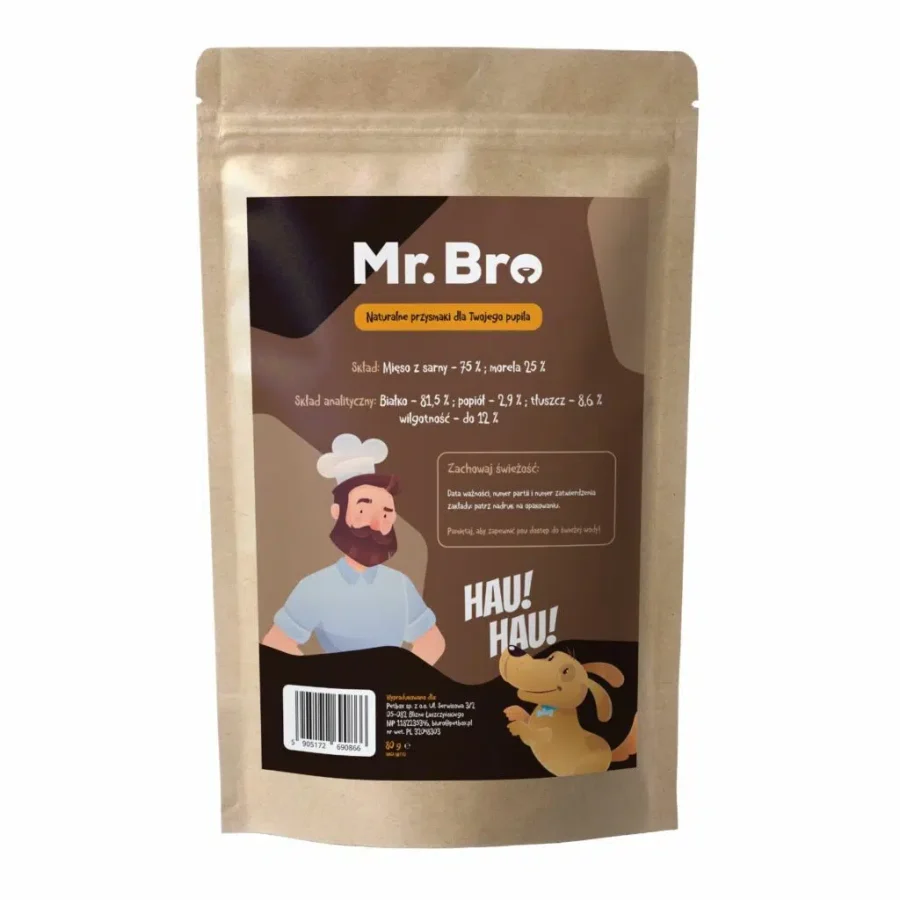 Mr. Bro Snacks Sarnina z Morelą 80g