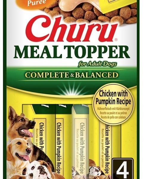 Inaba Dog Meal Topper Chicken With Pumpkin 4x14g