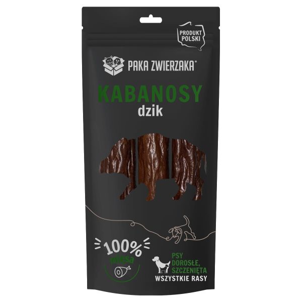 Kabanosy dzik 3 szt - przysmak dla psa