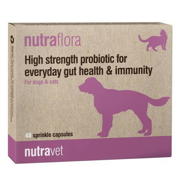 Nutraflora For Dogs & Cats - probiotyk o wysokiej sile - zdrowie jelit i odporność