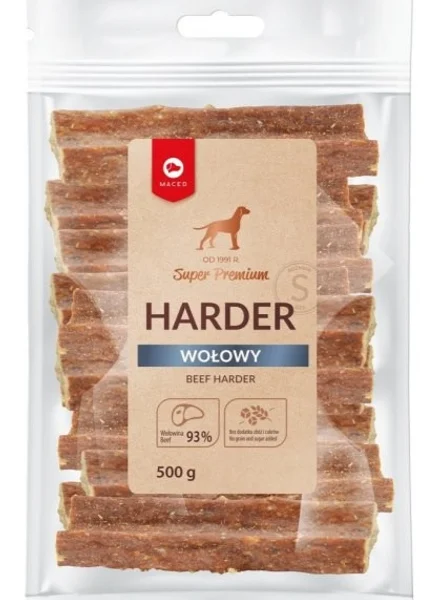 MACED HARDER WOŁOWY - gryzak dla psa S ECONOMY 500g