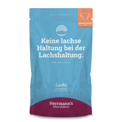 HERRMANN'S MANUFAKTUR Selection Dog Lachs - łosoś  (150g)