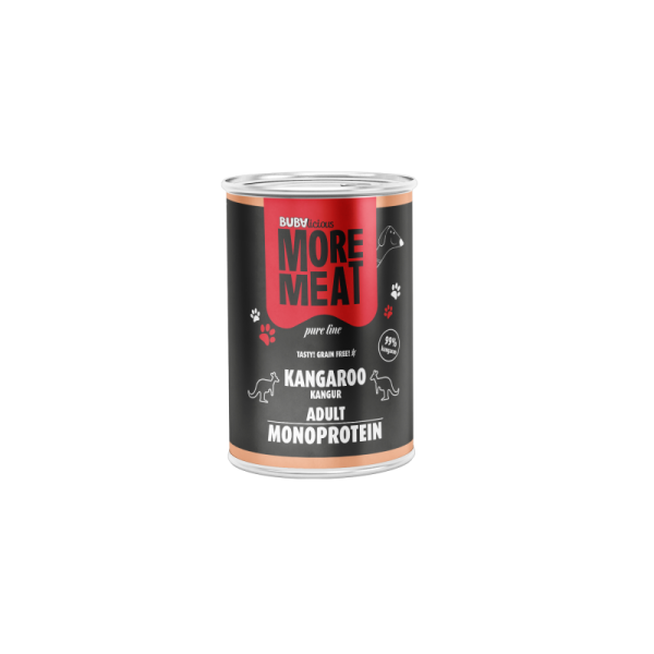 BUBAlicious More Meat mono Pure 400g kangur