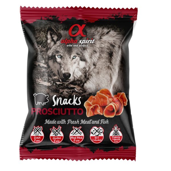 Alpha Spirit przysmaki trenerki dla Psa Prosciutto 50g