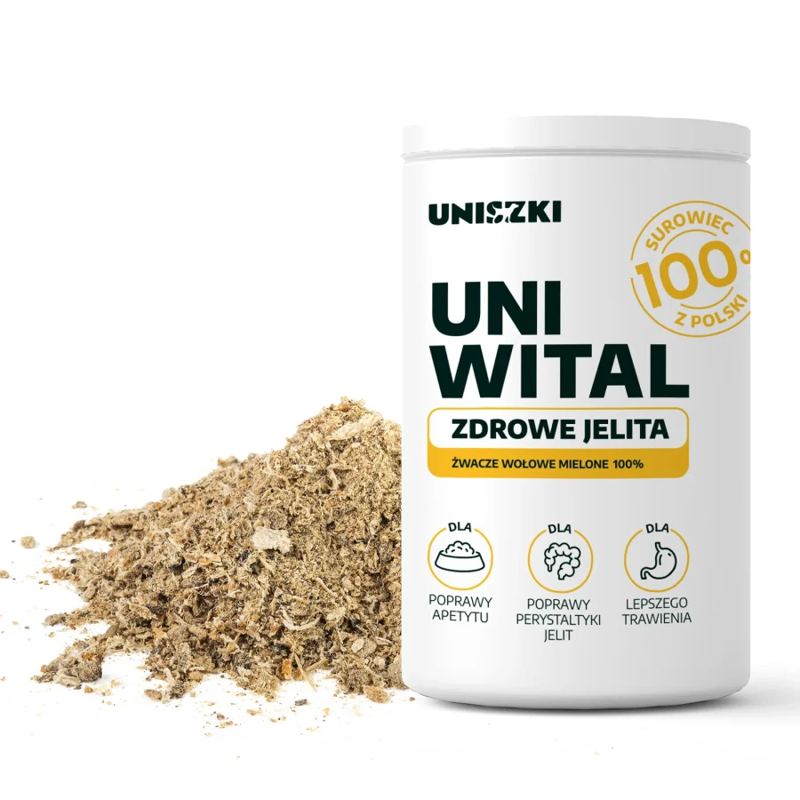 UNISZKI UNIWITAL ZDROWE JELITA (ŻWACZ WOŁOWY MIELONY) 180 g