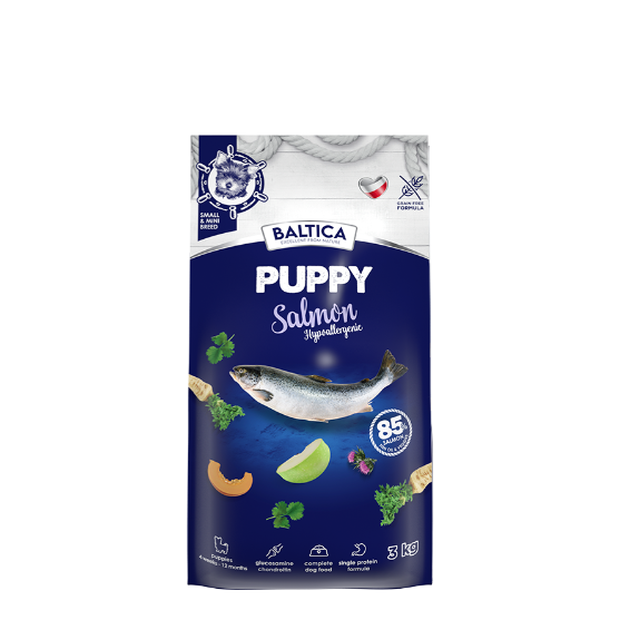 BALTICA PUPPY Karma z łososiem dla szczeniąt średnie rasy 3kg