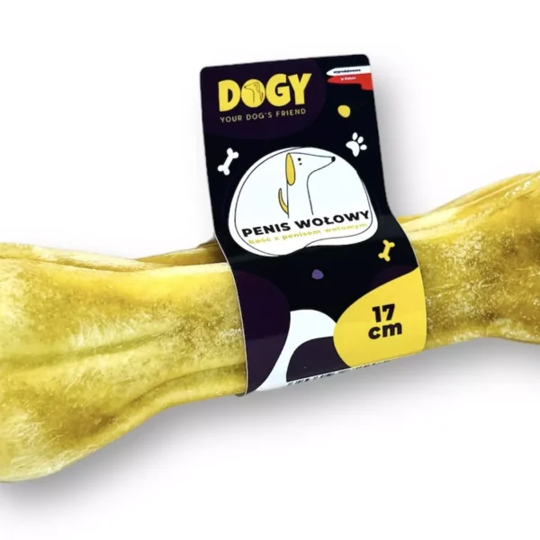 DOGY - kość z penisem wołowym 17 cm