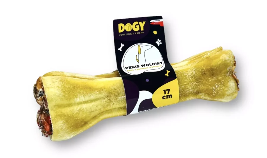 DOGY - kość z penisem wołowym 17 cm