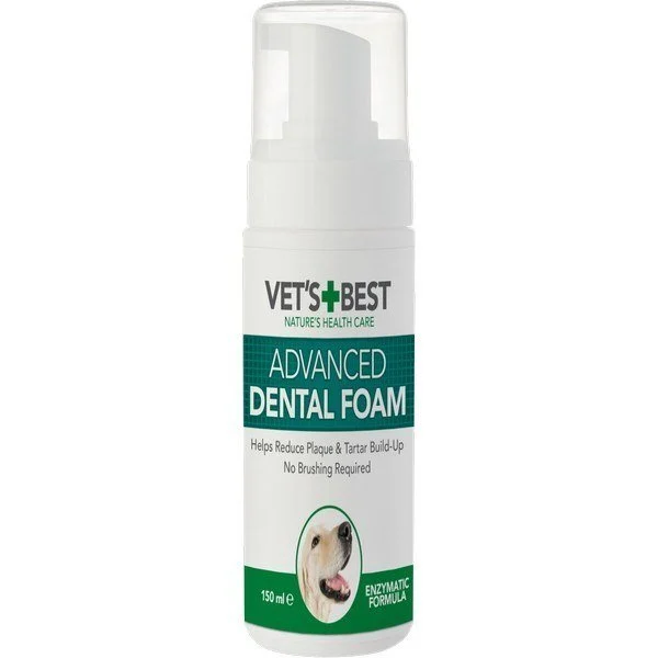 VET'S BEST DENTAL FOAM - PIANKA DLA PSÓW150ml